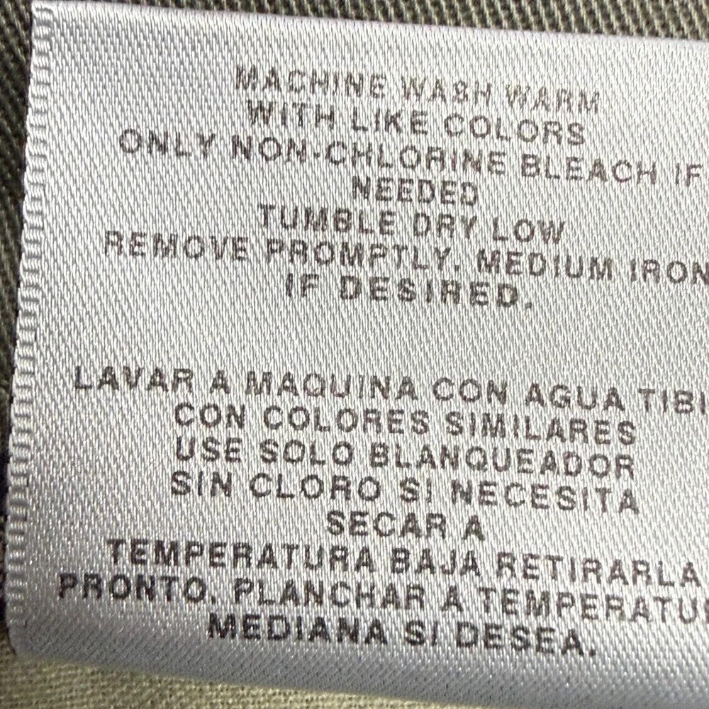 Savane Pants Mens 38x30 Earth‎ Green Chino Flat Front Motion Premium Cotton New